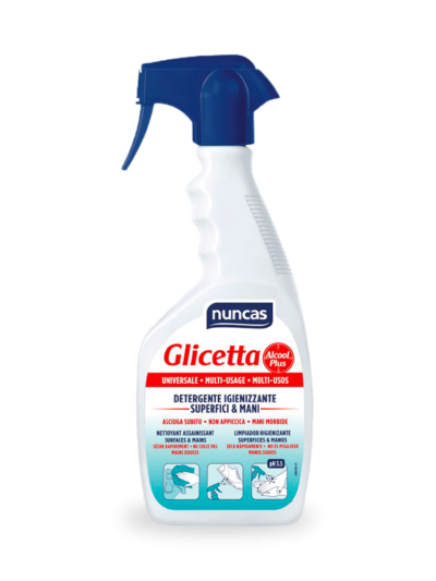 Glicetta Nettoyant Assainissant Surfaces et Mains 500 ml