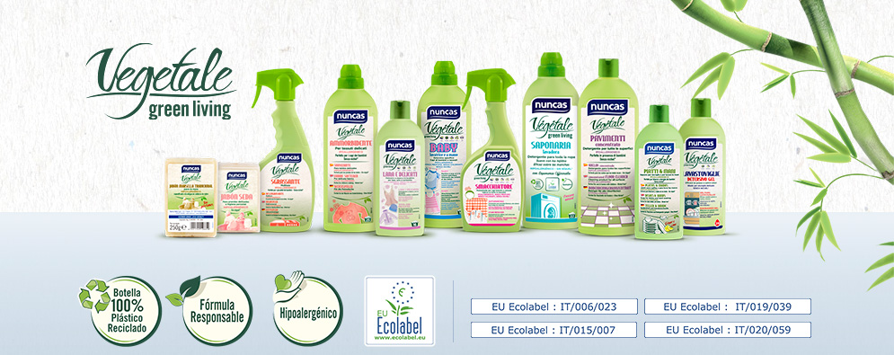Limpieza sostenible: con los detergentes vegetales Nuncas puedes